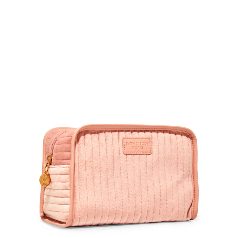 Bath & Body Works Pink Quilted Cosmetic Bag